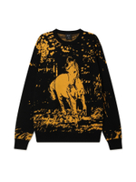 Мужской Свитер Huf Вязаный No5 Horse Crewneck