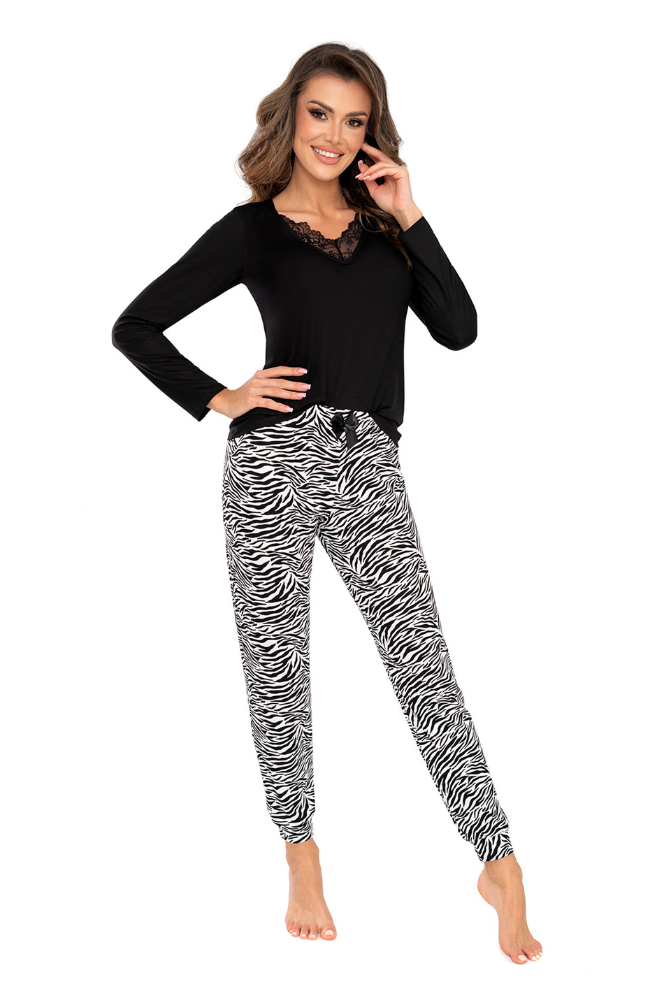 Zebra pyjamas