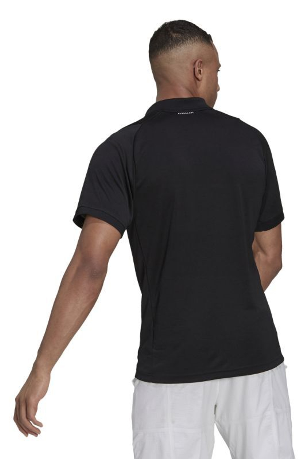 Мужское теннисное поло Adidas Primegreen Freelift Polo - black/white