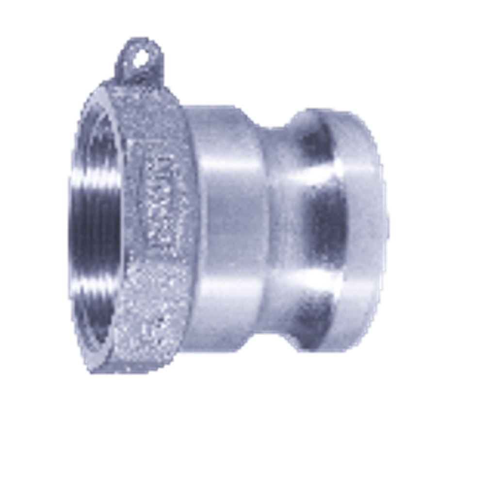 Кулачковое соединение тип А, ниппель с резьбой BSP 2 1/2 (алюм.)