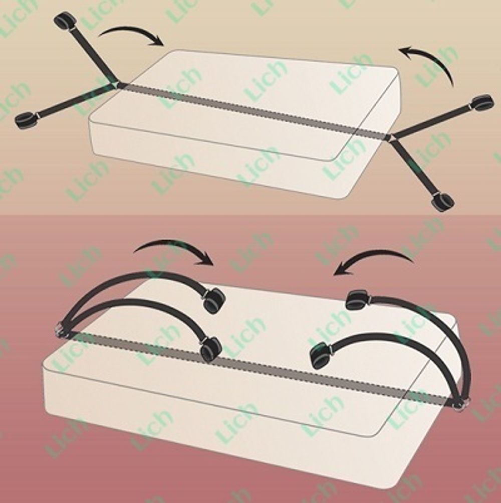 Набор фиксаторов на руки и ноги