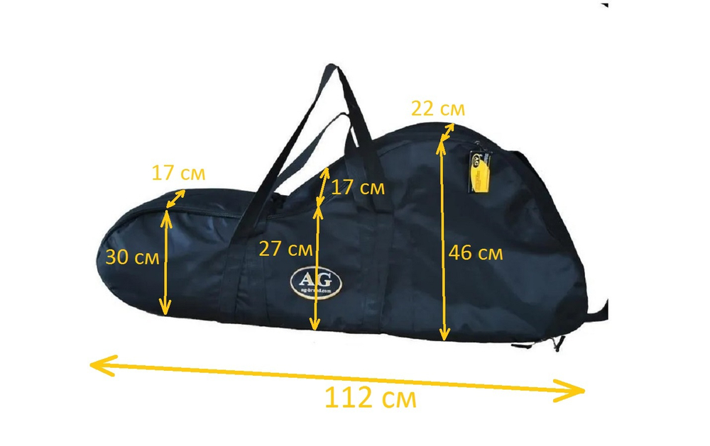 Сумка для лодочного мотора 4т, 2,5-3,5 л.с.(камыш)