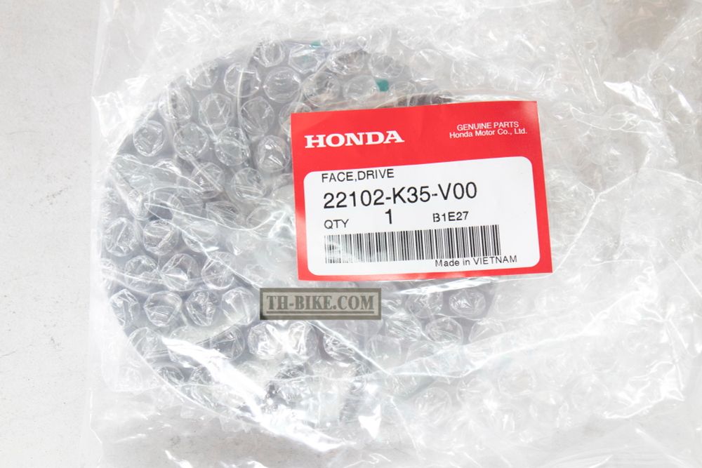 22102-K35-V00. FACE, DRIVE. Honda PCX