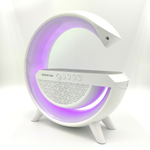 Беспроводная колонка 3 в 1 BOROFONE DR08 (LED ночник, беспроводная зарядка)