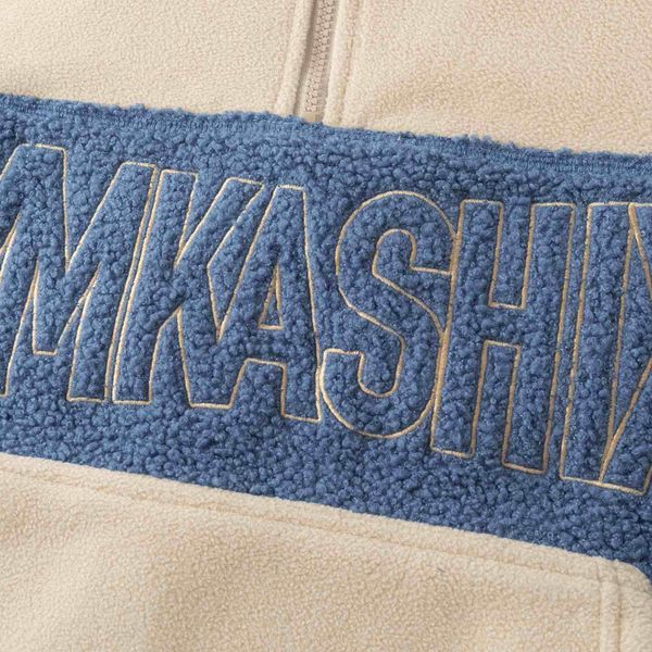 Худи Little Lamb синий/песочный - фото 4