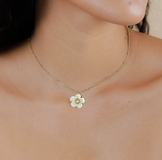 Колье Franck Herval, Goldie, с перламутром и кристаллом, FH26.1-15-64582 (золотистый)