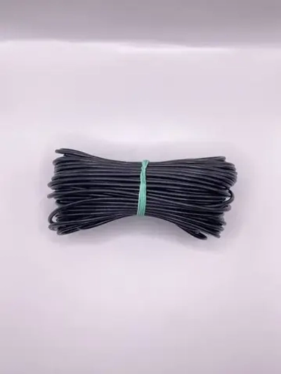 Провод автомобильный для проводки, ПГВА / ПВАМ 1,5 мм, черный цвет 20 метров монтажный