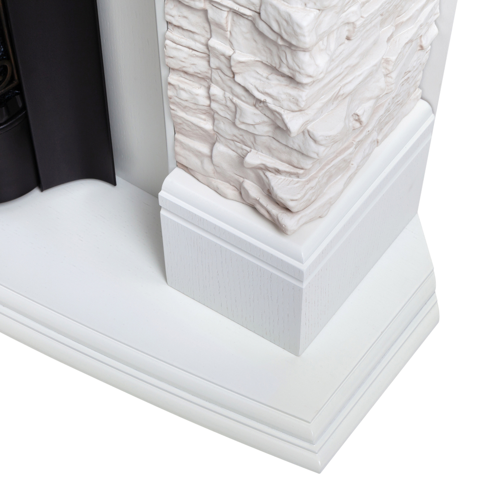 Каминокомплект Real Flame Athena Corner GR с очагом Irvine 24 (угловой)