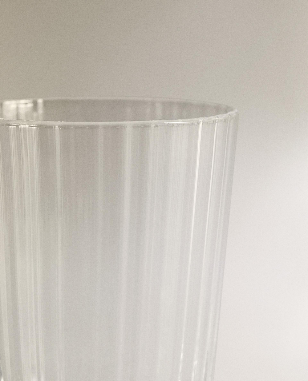 Zara Home стакан из стекла, цвет прозрачный, 12 см · 9226/402