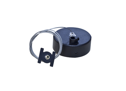 Подвесной комплект для магнитного шинопровода с отверстием для провода