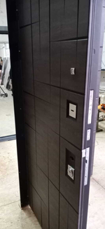 Дверь Входная Бункер BN-09 27 RAL 9003 Эмаль 16мм