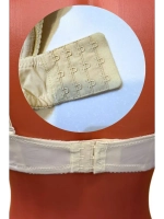 Бюстгальтер гладкий с косточками большие размеры