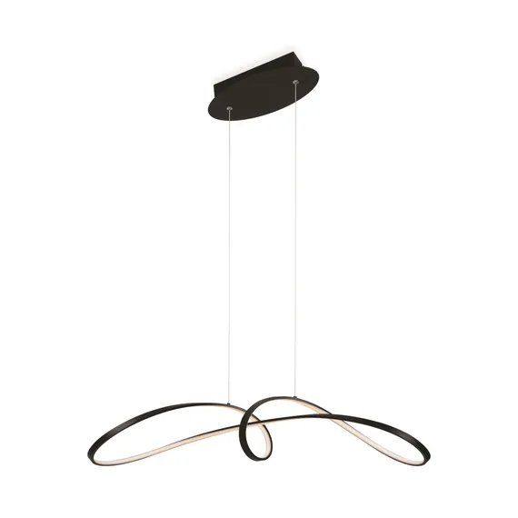 Подвесной светильник Изгиб / Curve 4000К 42Вт Maytoni mod156pl-l52b4k