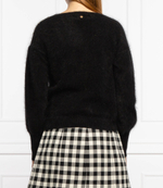 Хлопковый свитер Liu Jo - черный(CF1170 MA97L)