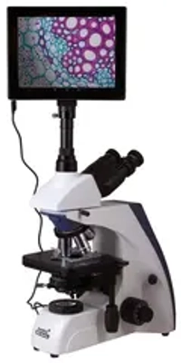 Микроскоп цифровой Levenhuk MED D35T LCD, тринокулярный