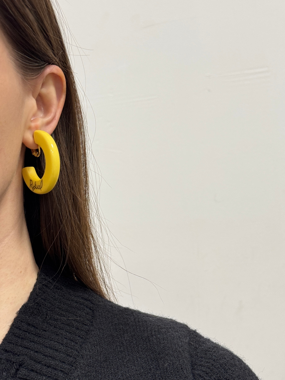 Клипсы кольца из пластика Sonia Rykiel