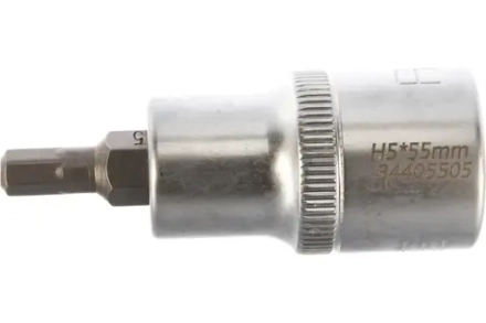 Головка-бита 6-гранная 5мм 1/2" (L-55мм) ROCKFORCE RF-34405505