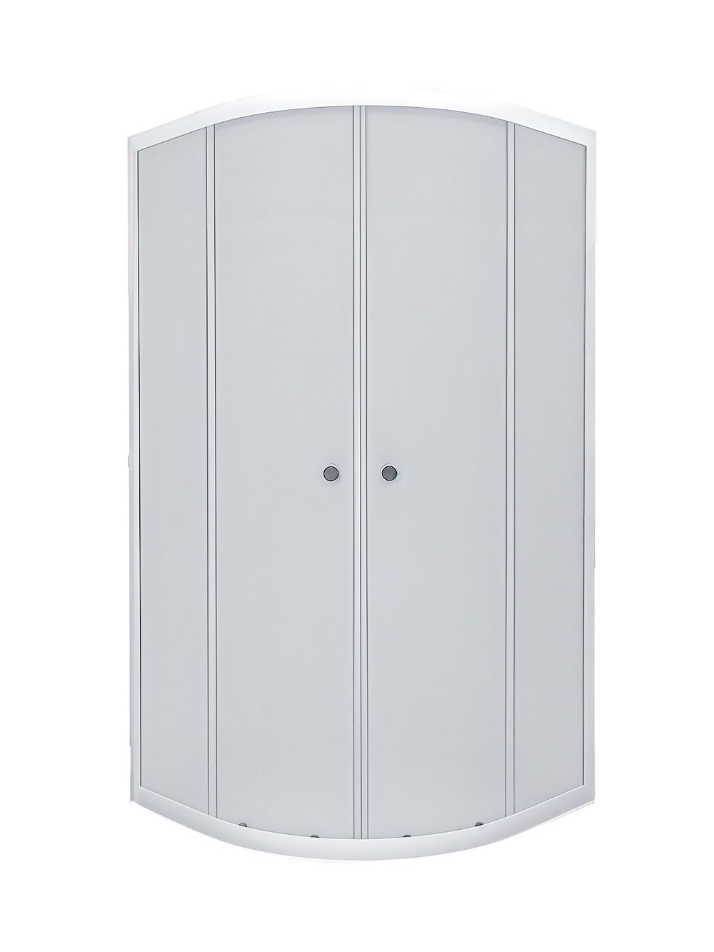 Душевое ограждение DIONRIA (90х90) стекло матовое вельвет, без поддона