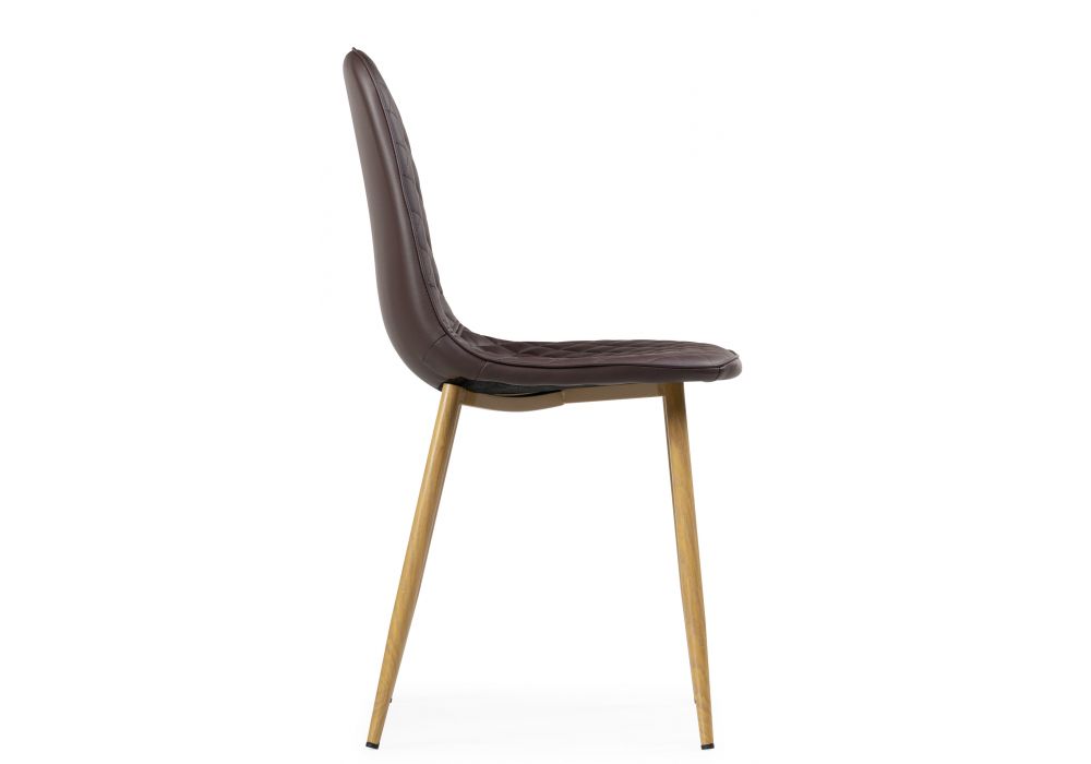 Стул на металлокаркасе Capri коричневый