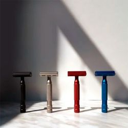 Т-образная бритва Rockwell 6S из нержавеющей стали синяя (RR-6S-PVD-BLUE) 2