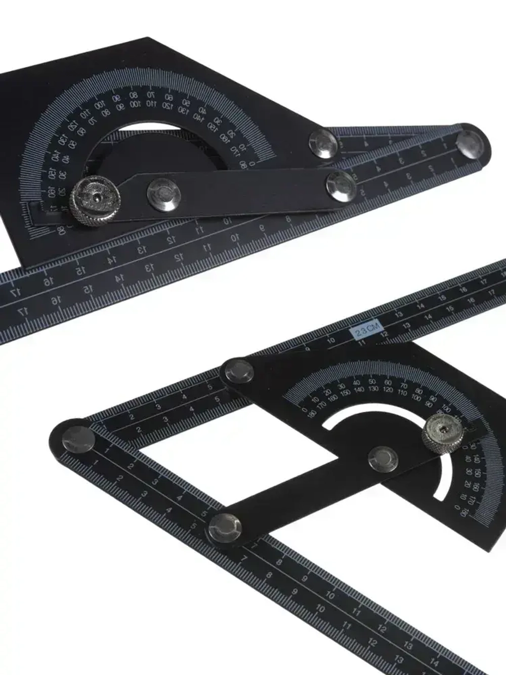 FIT Угломер-квадрант 180 гр. 230 x 500 мм строительный транспортир с линейкой алюминиевый