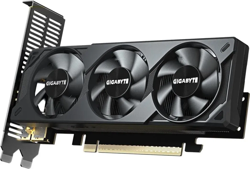 Видеокарта Gigabyte GV-N5060OC-8GL 1.0, 8Gb GDDR7, 128 Bit, HDMI, DP, LOW PROFILE, BOX