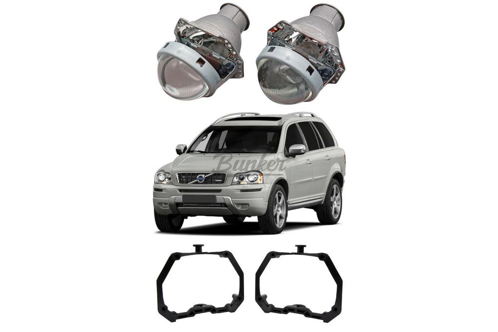 Готовый комплект для замены штатных линз Valeo 2 с AFS Volvo XC90 I рестайлинг 2008-2017