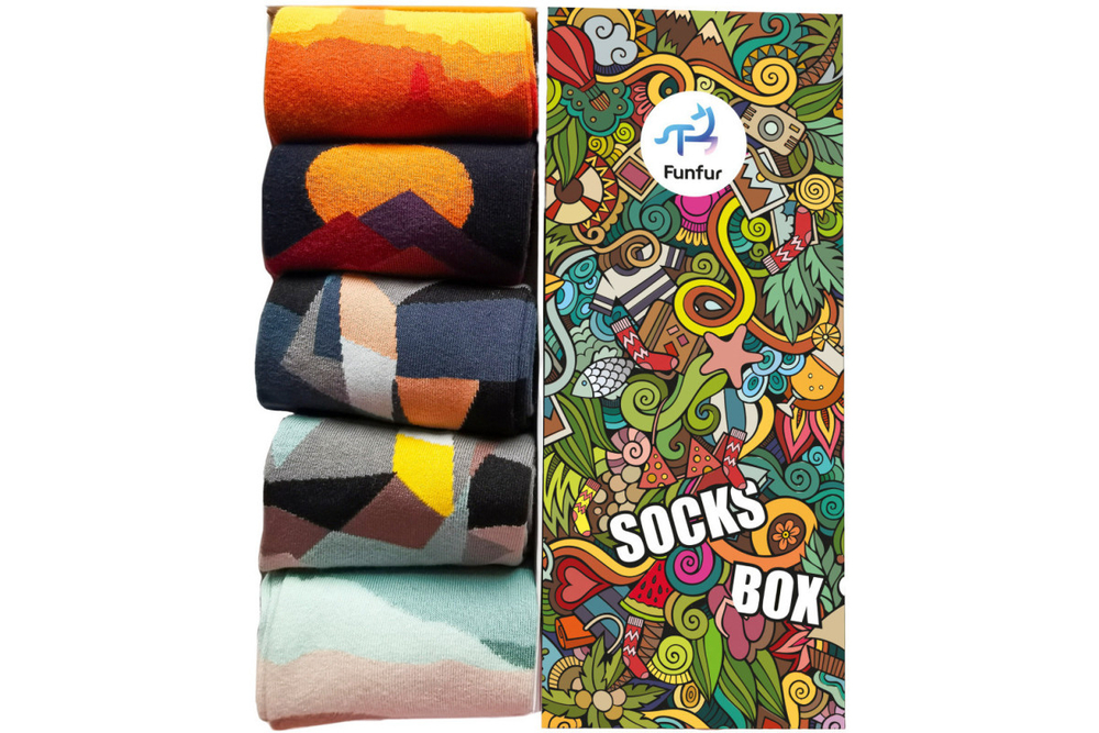 Носки Funfur Triangle в наборе 5 пар