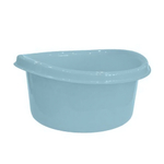 Таз круглый 12 л Vogue небесный