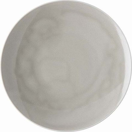 Тарелка обеденная Rosenthal Thomas Loft Moon Grey, фарфор, 28 см, серая
