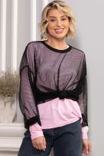 Свитшот Джокер (черно-розовая) Б14712-5М LT Collection