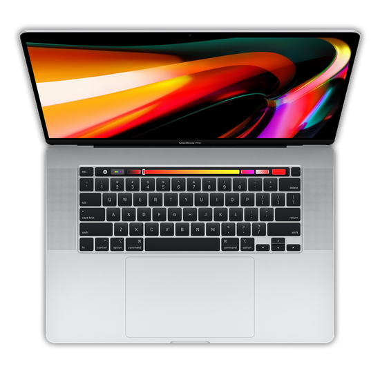 Apple MacBook Pro 16 2019 Touch Bar Silver (Intel Core i7 2,6, SSD 1TB, 16GB, Radeon Pro 5500M) MVVM2