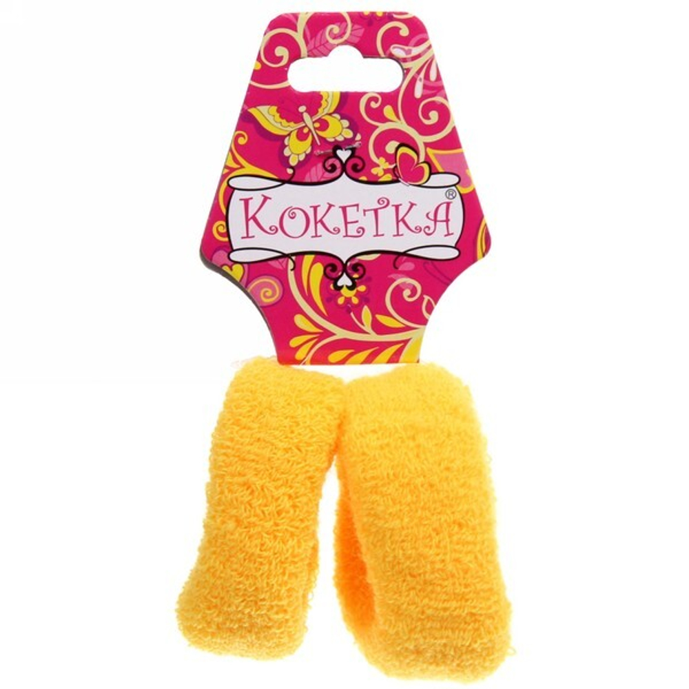 Резинки для волос 2шт «Кокетка - Классика», 6 цветов, 7*3,5см