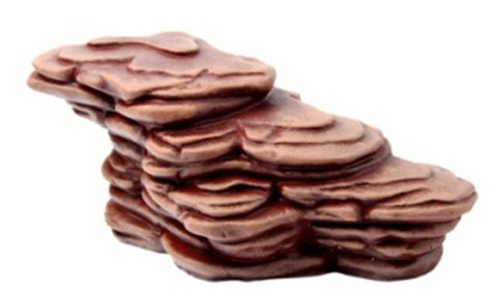 Декорация "Камень для черепах большой (красный)", 26*15*9,5, К-26с