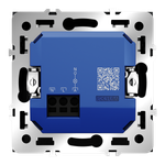 Выключатель встраиваемый VOLTUM S70 карточный 16А, (черный матовый)