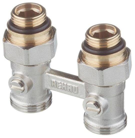 Узел нижнего подключения Rehau 1/2 - 3/4 прямой (арт. 12407271001)