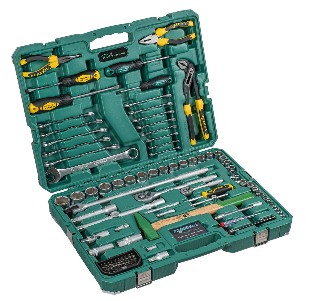 Набор инструментов 104 предмета Арсенал