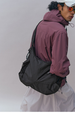 Сумка Nothomme Monterest Outdoor Drawstring Adjustable Ruffled Plaid Crossbody Hobo Bag