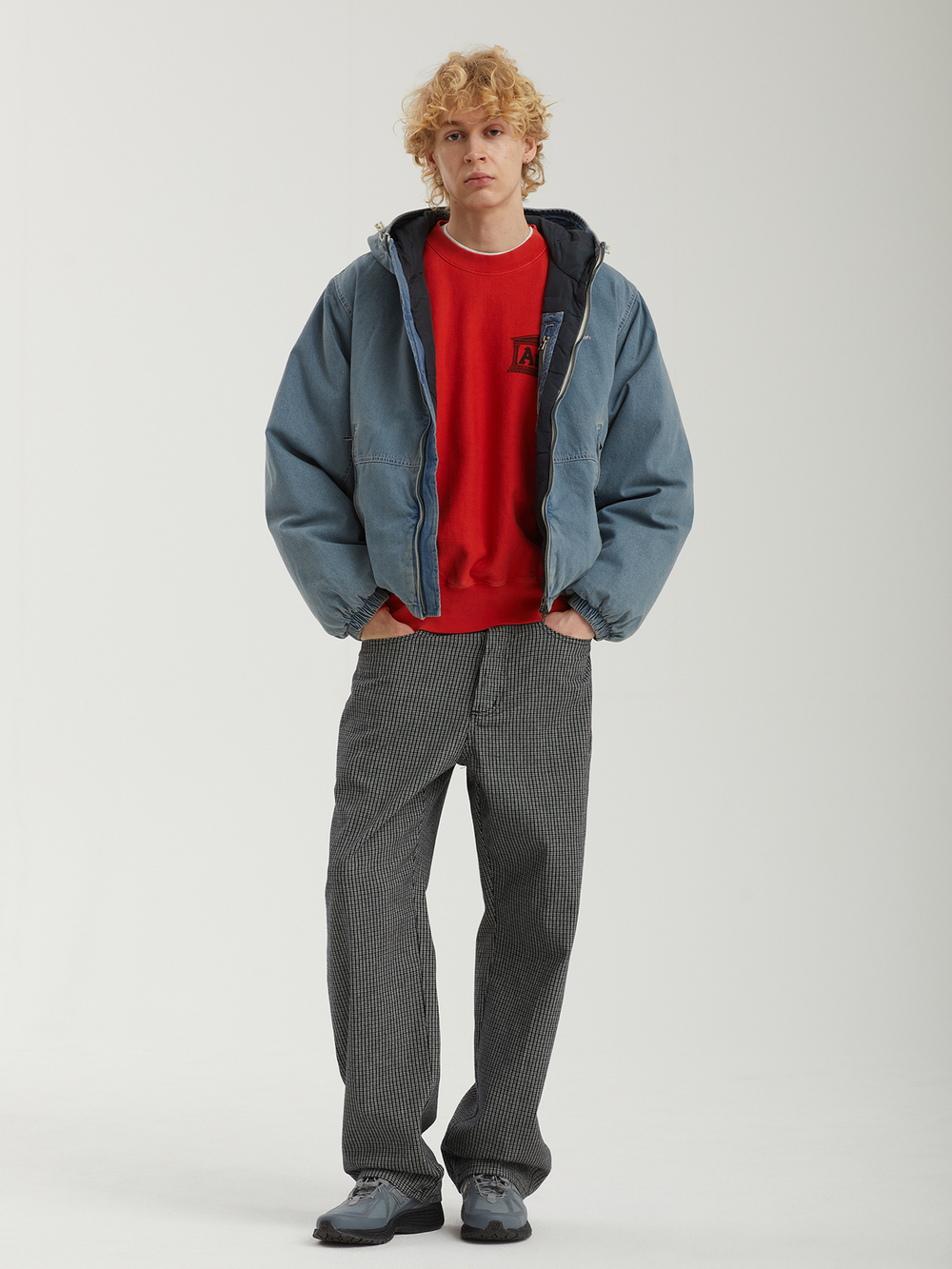 Мужской Пуховик Denim