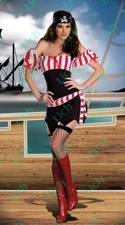 Костюм пиратки Ships Ahoy