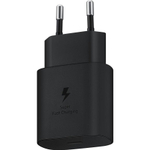 Сетевое зарядное устройство Samsung мощностью 25 Вт (USB-C) и кабель USB-C (1 м) (EP-TA800), черный