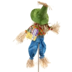 Фигура садовая «Пугало - Джорджик» в салатовой шляпе 30 (50) см ДоброСад