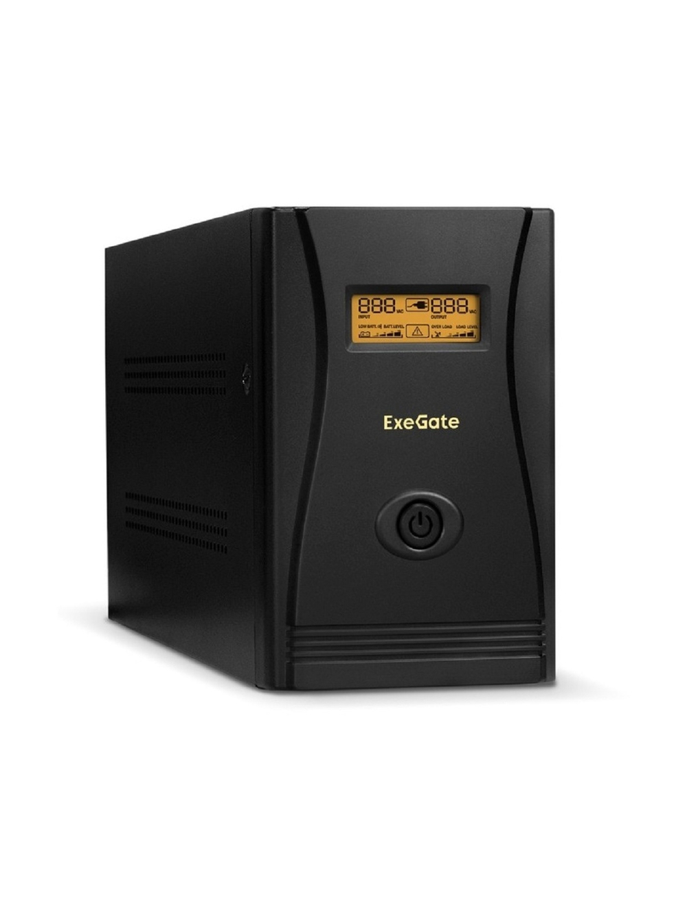 Exegate EP285532RUS ИБП ExeGate SpecialPro Smart LLB-2200.LCD.AVR.EURO.RJ <2200VA/1300W, LCD, AVR, 4 евророзетки, RJ45/11, Black>