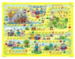 Детский игровой столик со стульями "Ходилка"