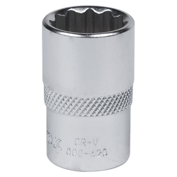 МАСТАК (000-42016) Головка торцевая стандартная двенадцатигранная 1/2", 16 мм