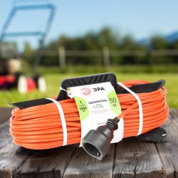 Удлинитель силовой ЭРА UFx-1e-3x1.5-50m на рамке с заземлением 1 гн 50м ПВС 3х1,5мм2