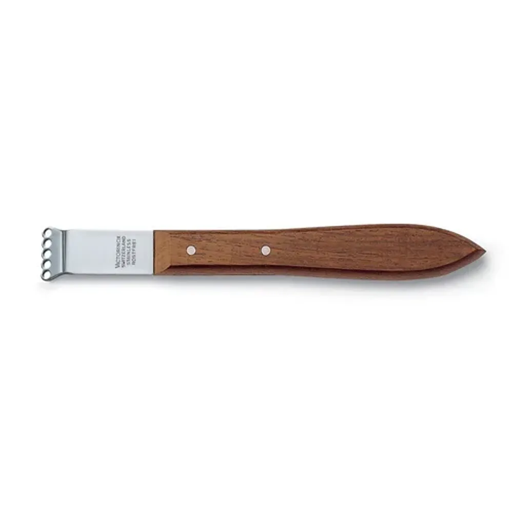 Нож для снятия цедры деревянная ручка Victorinox