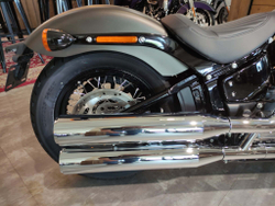 Softail Slim 2021 Harley-Davidson River Rock Gray Denim / Black Denim