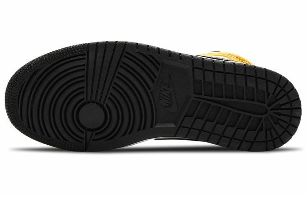 Кроссовки Jordan Air Jordan 1 Mid "Laser Orange" (Женская размерная сетка)