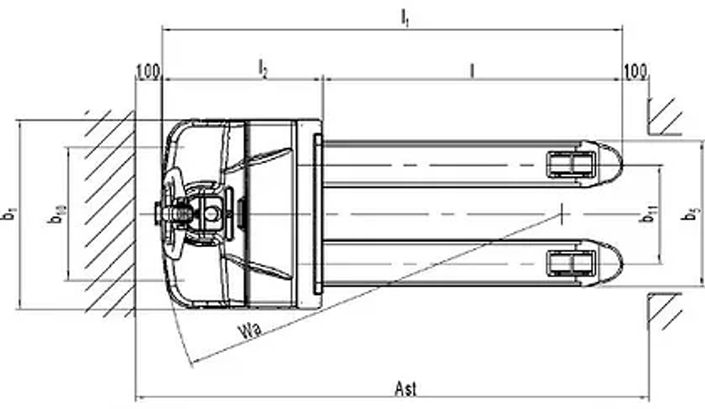 Самоходные тележки NOBLELIFT PT 20I